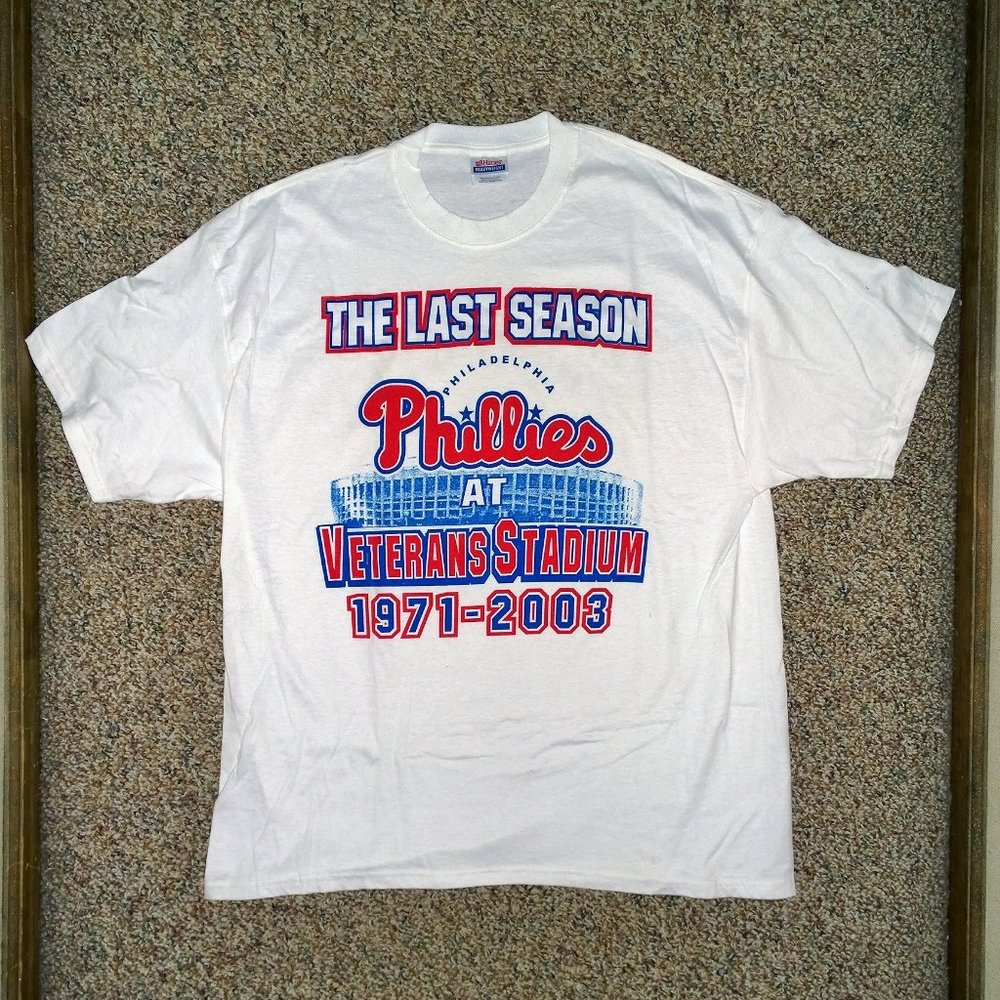 Philadelphia Phillies 'The Last Season at Veterans Stadium' Tee-Shirt